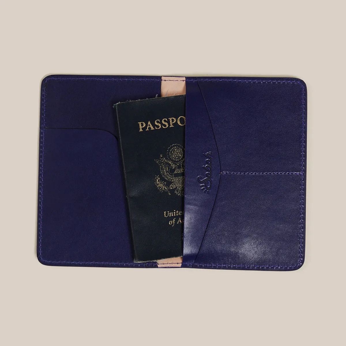 Passport Holder - Sabah Blue