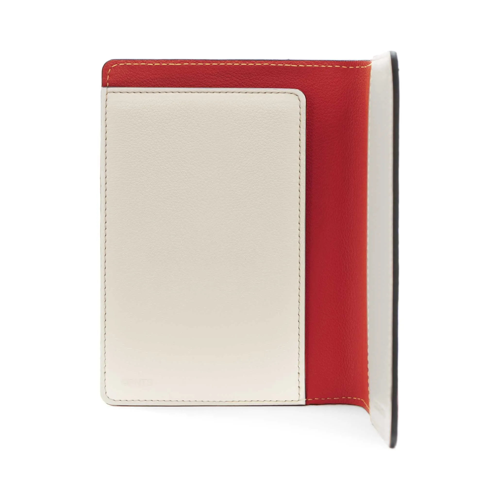 PEANUTS · Passport Sleeve | Ivory/Red