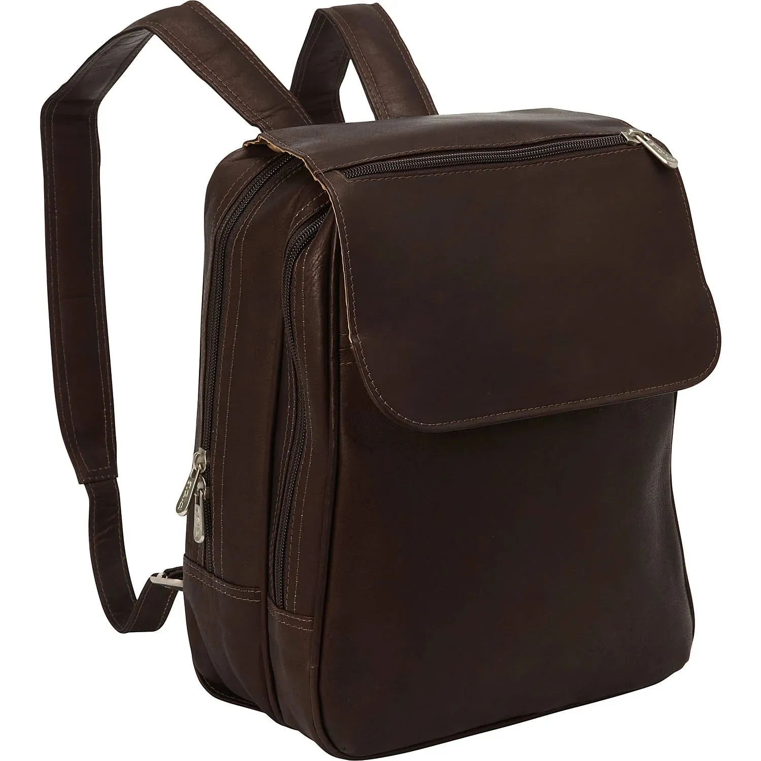 Piel Leather Flap Over Tablet Backpack