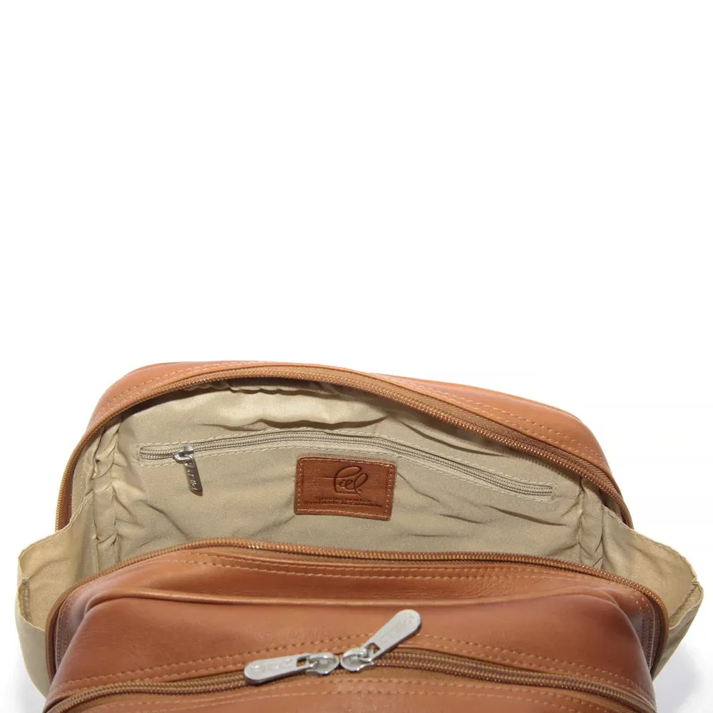 Piel Leather Flap Over Tablet Backpack