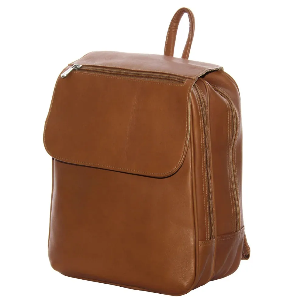 Piel Leather Flap Over Tablet Backpack