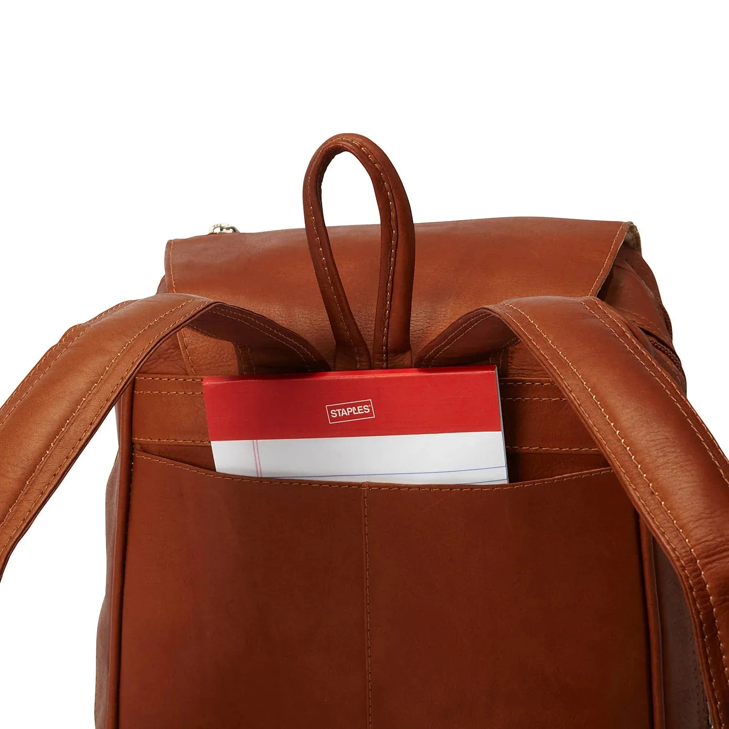 Piel Leather Flap Over Tablet Backpack