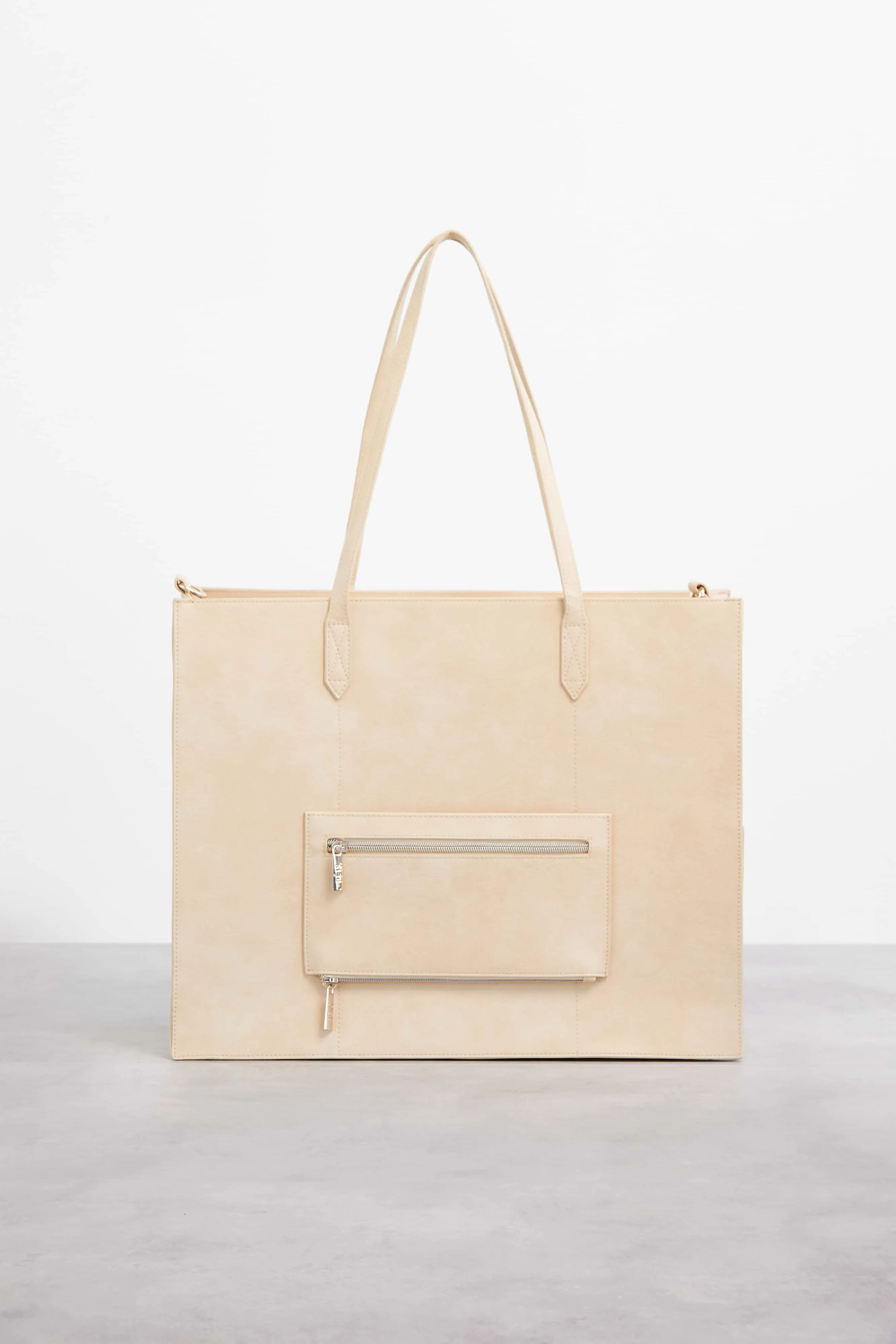Resale The Large Work Tote in Beige