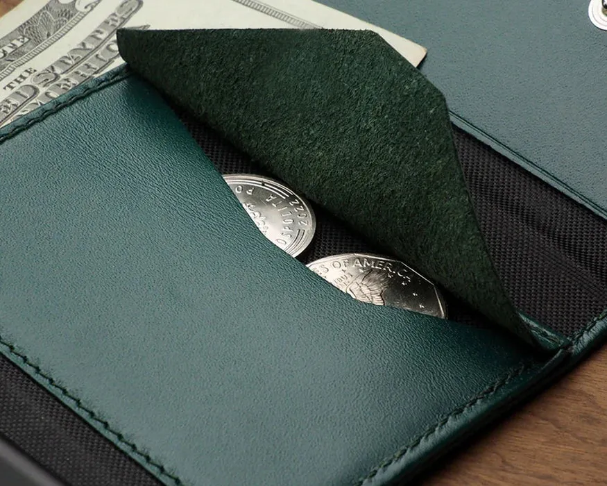 Retro 51 Pularys - RAVEN RFID Wallet | Green