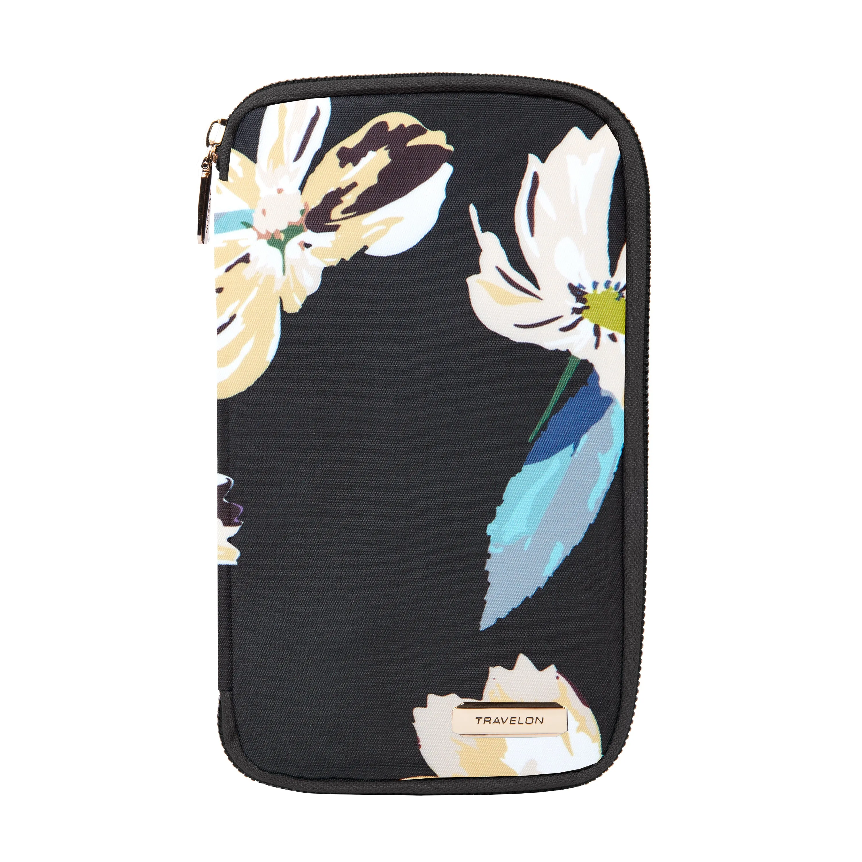 RFID Blocking Family Passport Zip Wallet