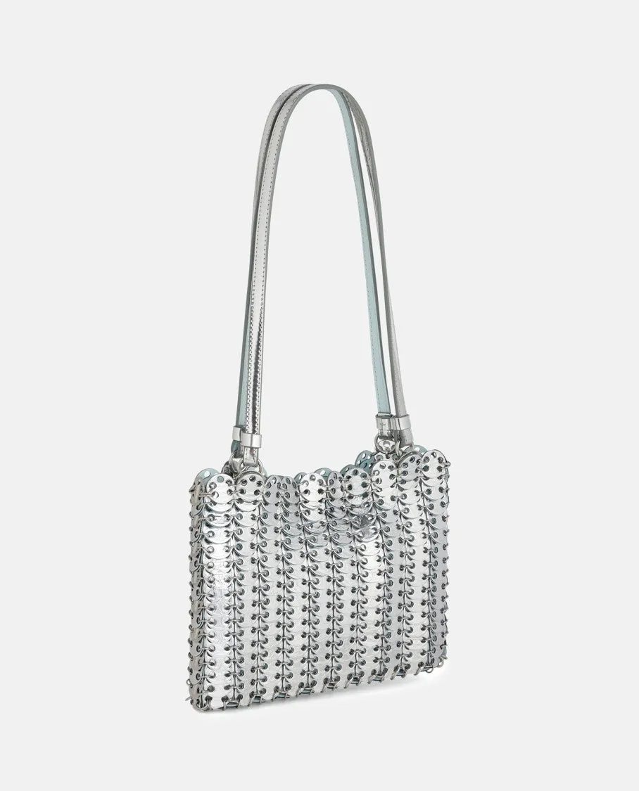 Silver Shopping Bag