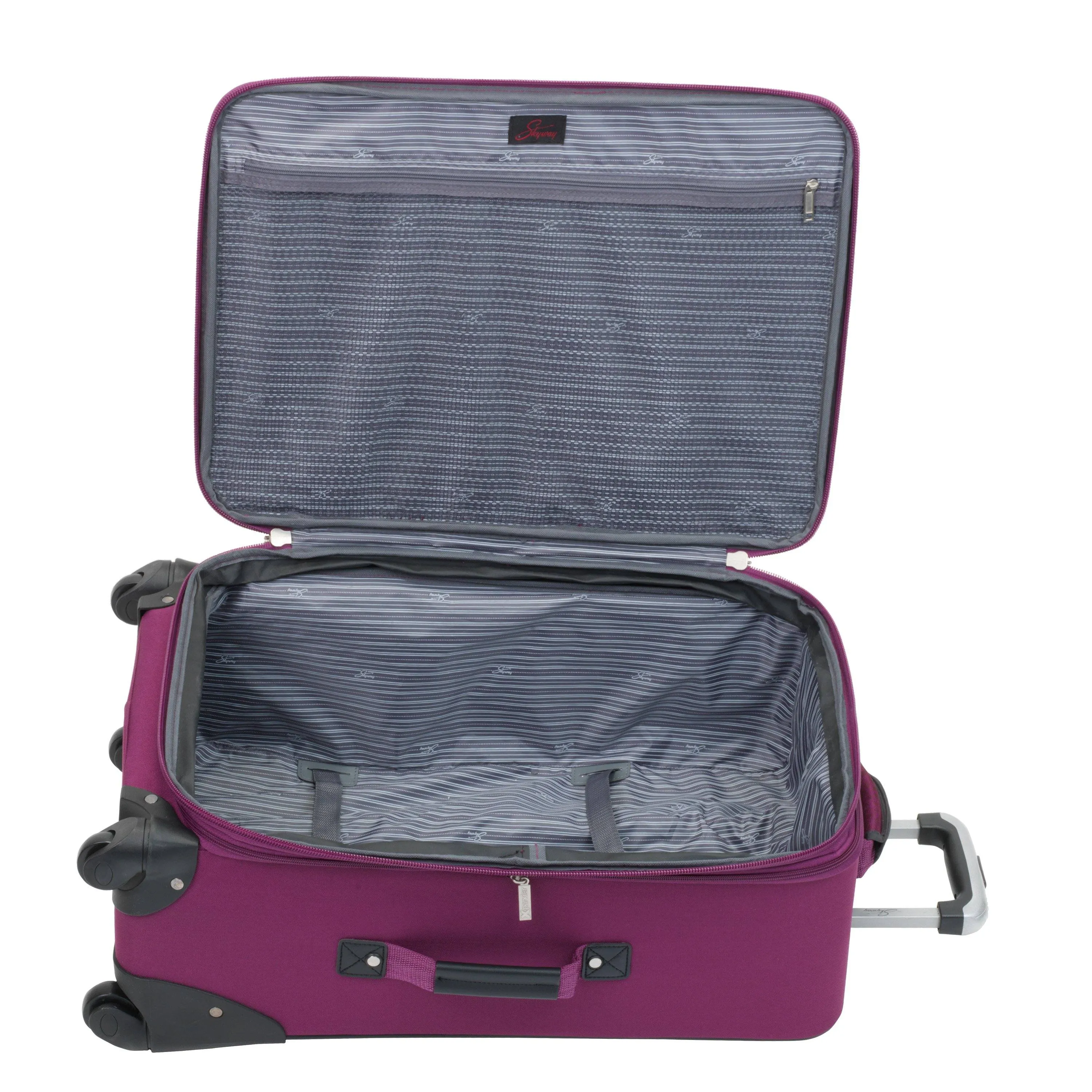 Skyway Softside 24" 4-Wheel Medium Luggage