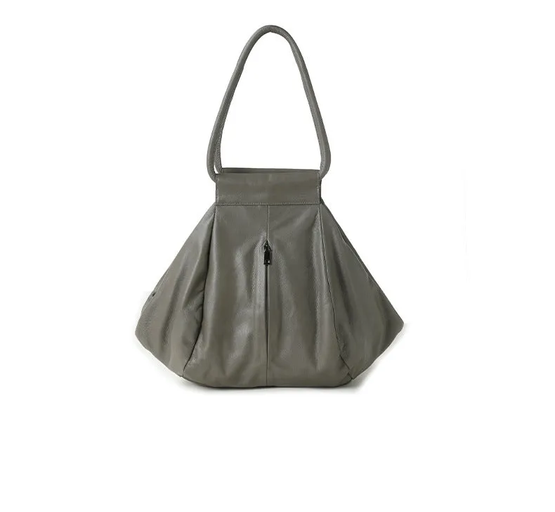 Soft Cowhide Leather Oversized Tote Bag, Premium Leather Slouchy Shoulder Bag for Women, Large Handbag for Fall, Every Day Shopper Bag