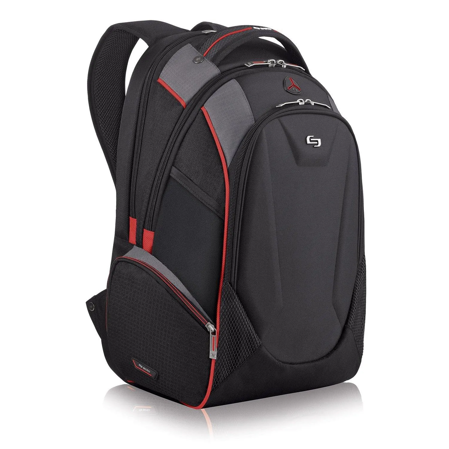 Solo Launch 17.3" Laptop Backpack with Hardshell Front Pocket