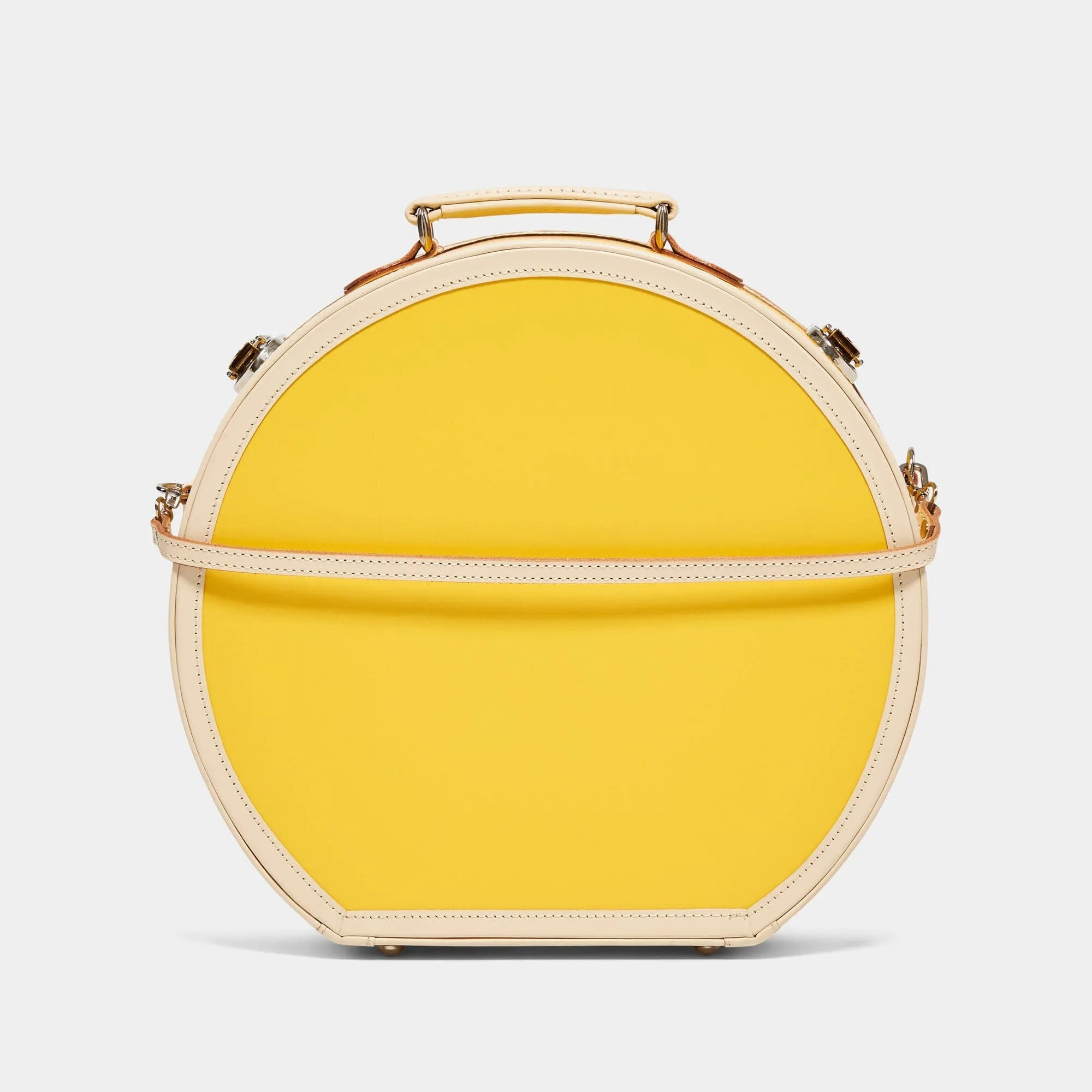 The Correspondent - Canary Yellow Hatbox Large