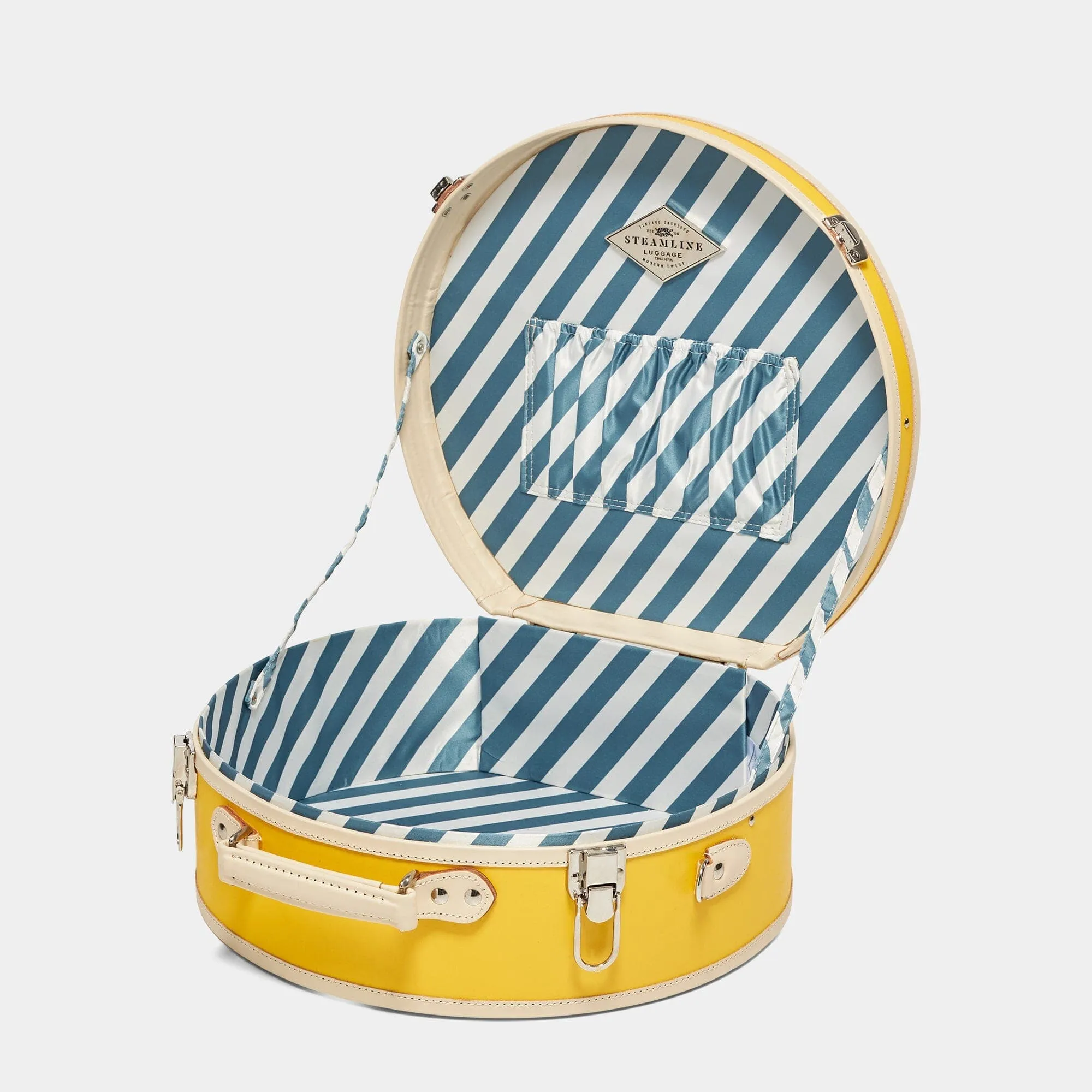 The Correspondent - Canary Yellow Hatbox Large