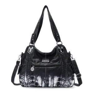 tie-dye retro spacious wandering bag