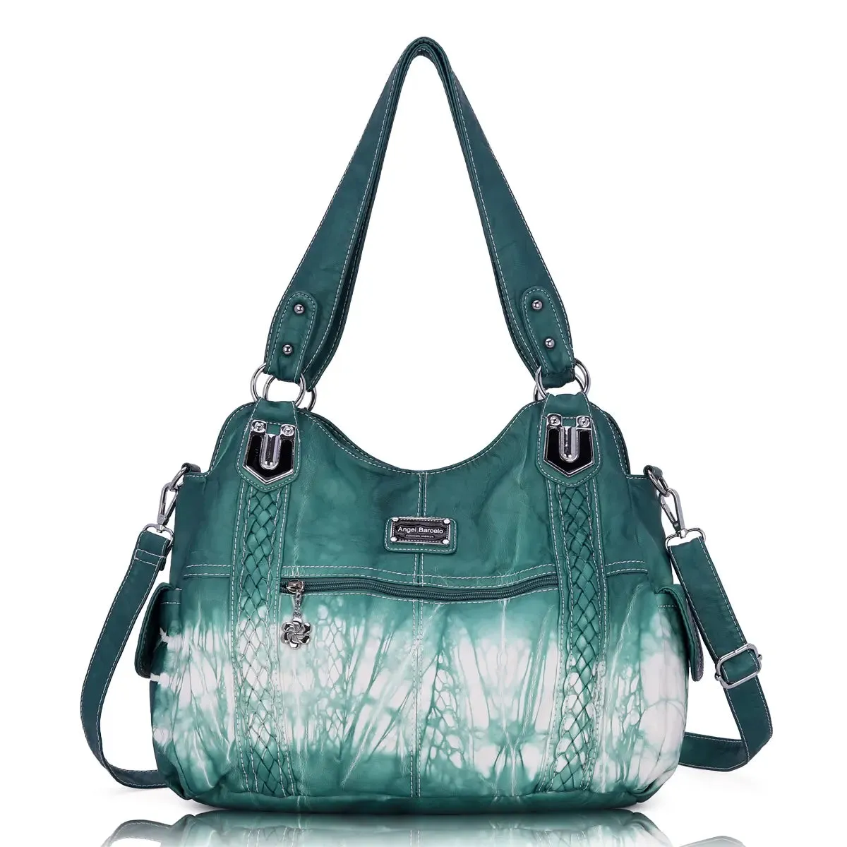 tie-dye retro spacious wandering bag