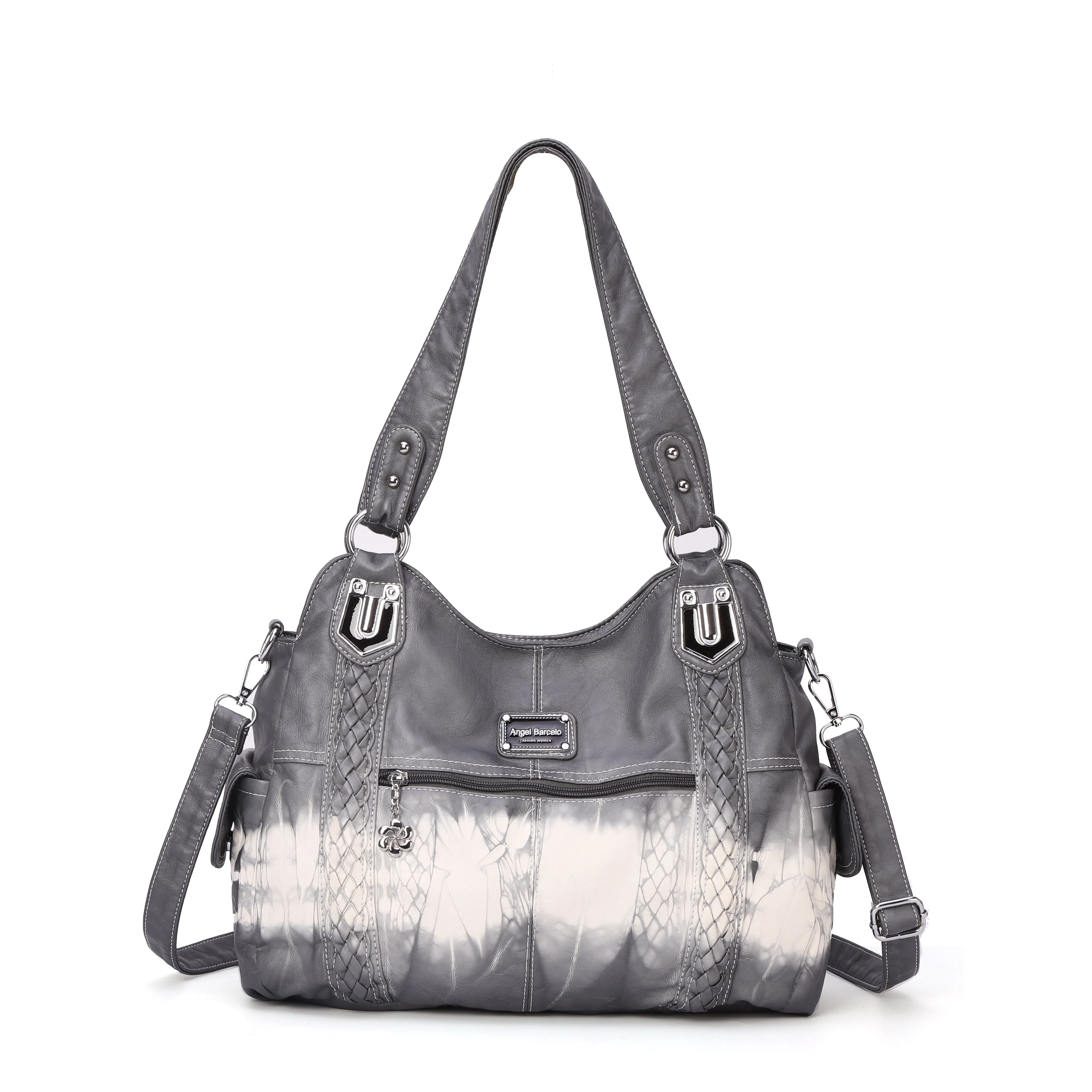 tie-dye retro spacious wandering bag