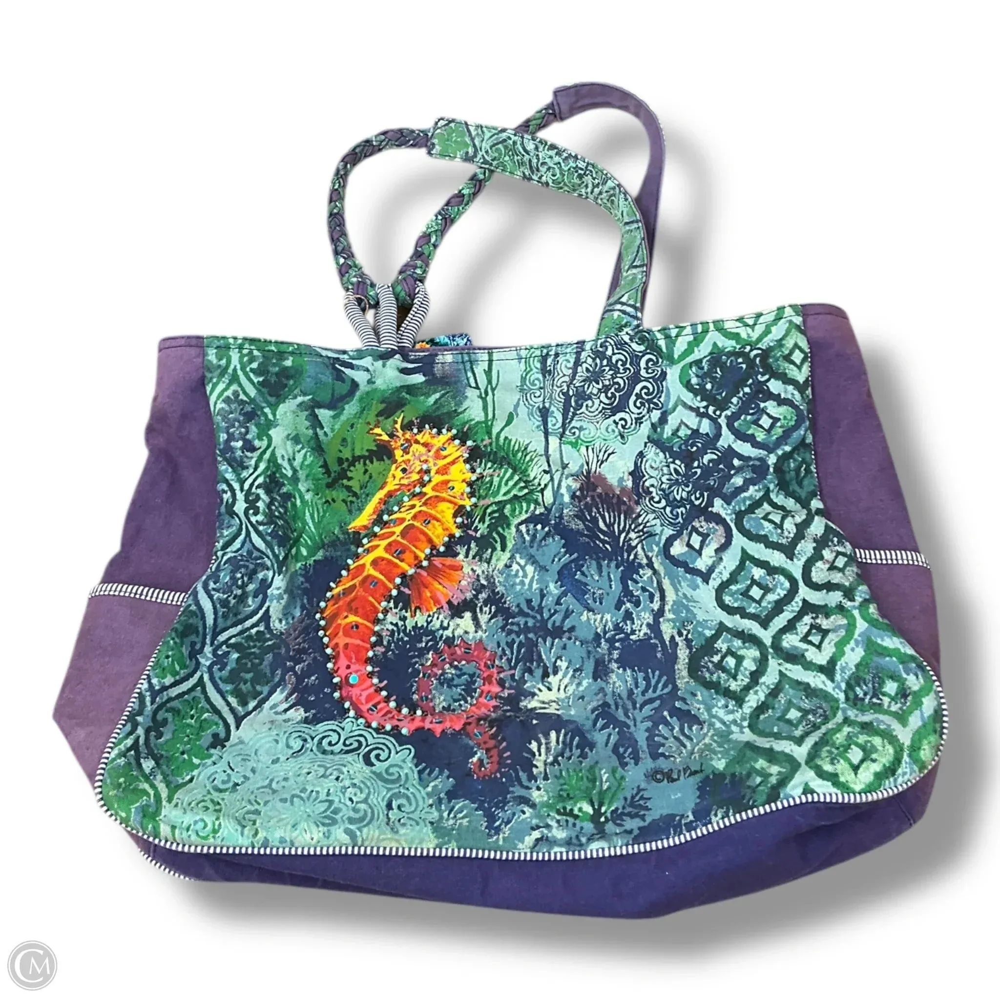 Tote By Clothes Mentor, Size: Large