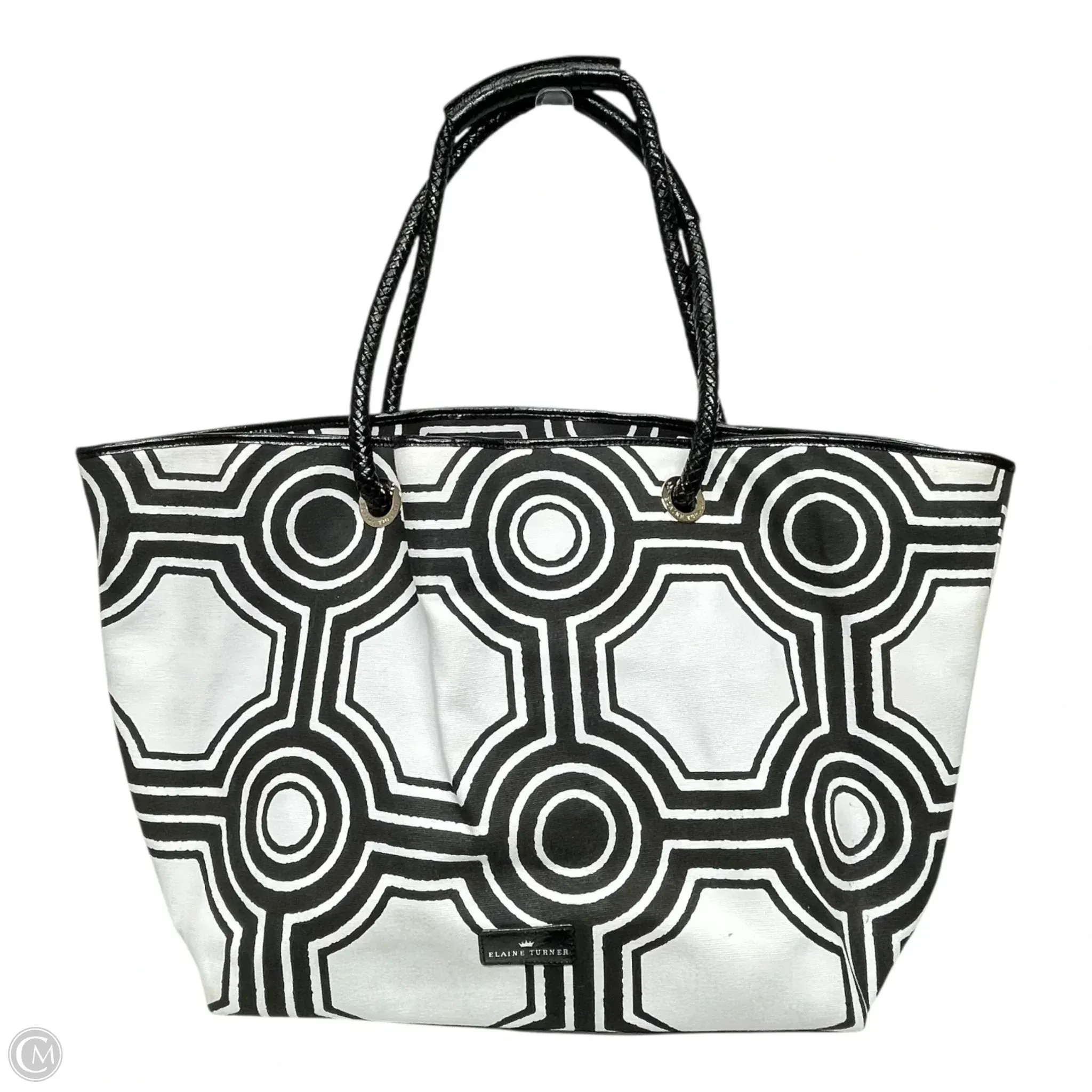 Tote By ELAINE TURNER, Size: Large