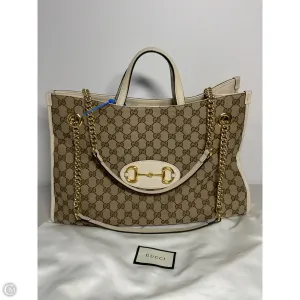 Tote Luxury Designer By Gucci, Size: Large