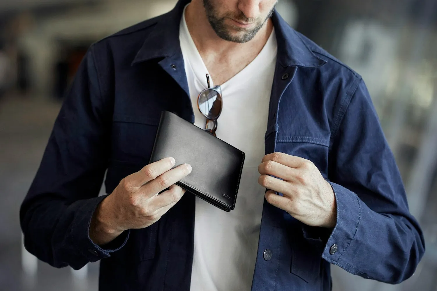 Travel Wallet - Black