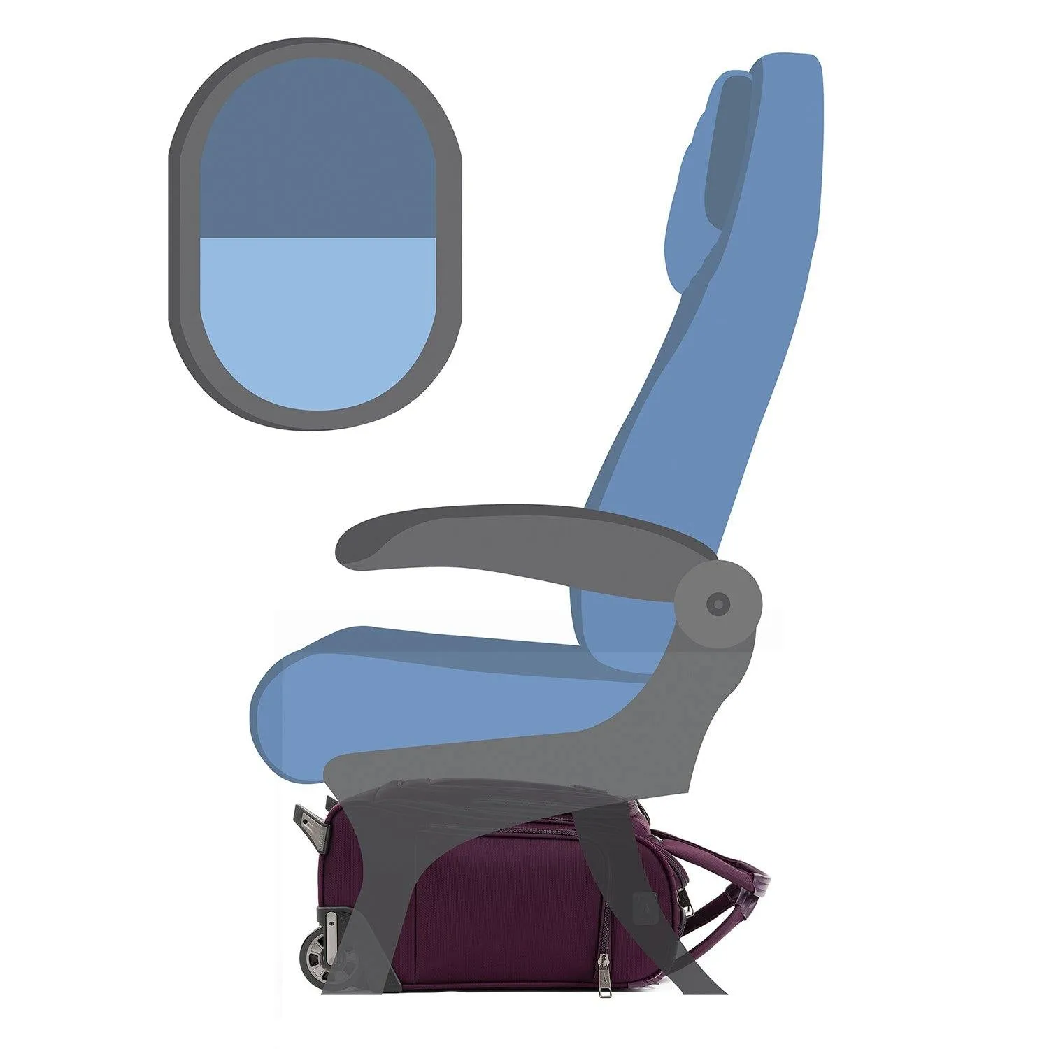 TravelPro Crew Versapack Rolling UnderSeat Carry-On