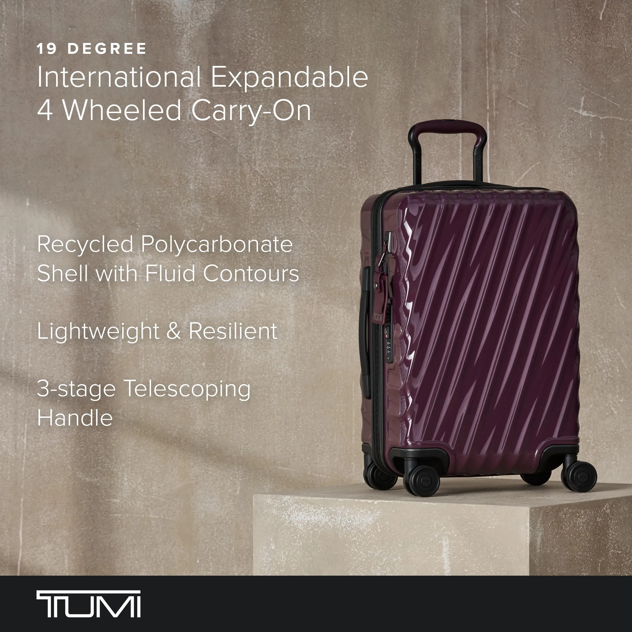 Tumi 19 Degree International Expandable 4-Wheel Carry-On