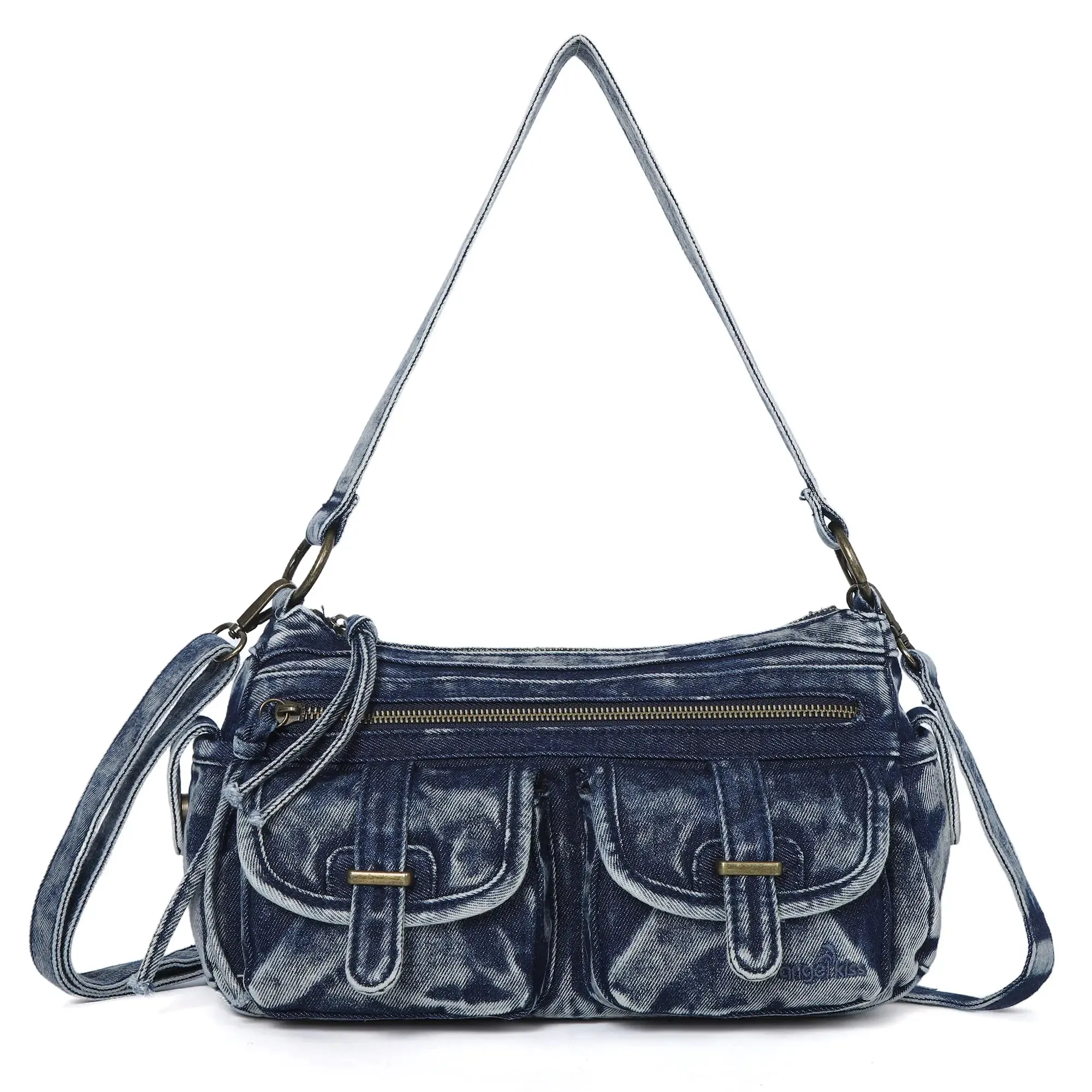 Vintage Cowboy-Inspired hobo tote Bag – Worn-In Texture, Modern Edge purses