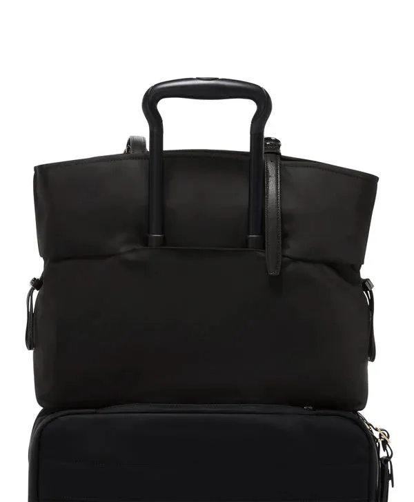 Voyageur Cam Large Tote - Black/Gunmetal