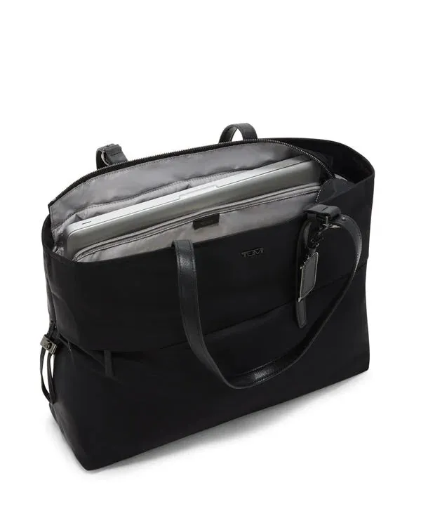 Voyageur Cam Large Tote - Black/Gunmetal