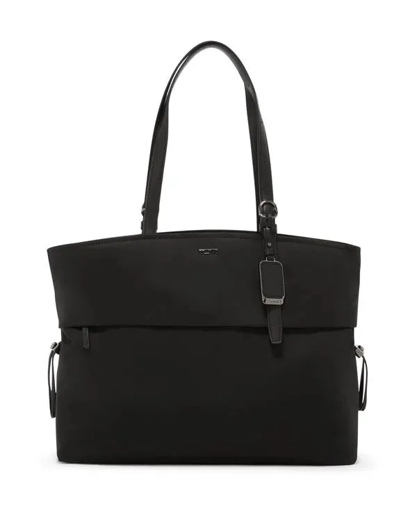 Voyageur Cam Large Tote - Black/Gunmetal