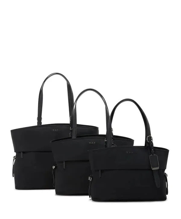 Voyageur Cam Large Tote - Black/Gunmetal