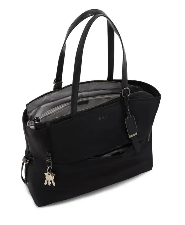 Voyageur Cam Large Tote - Black/Gunmetal