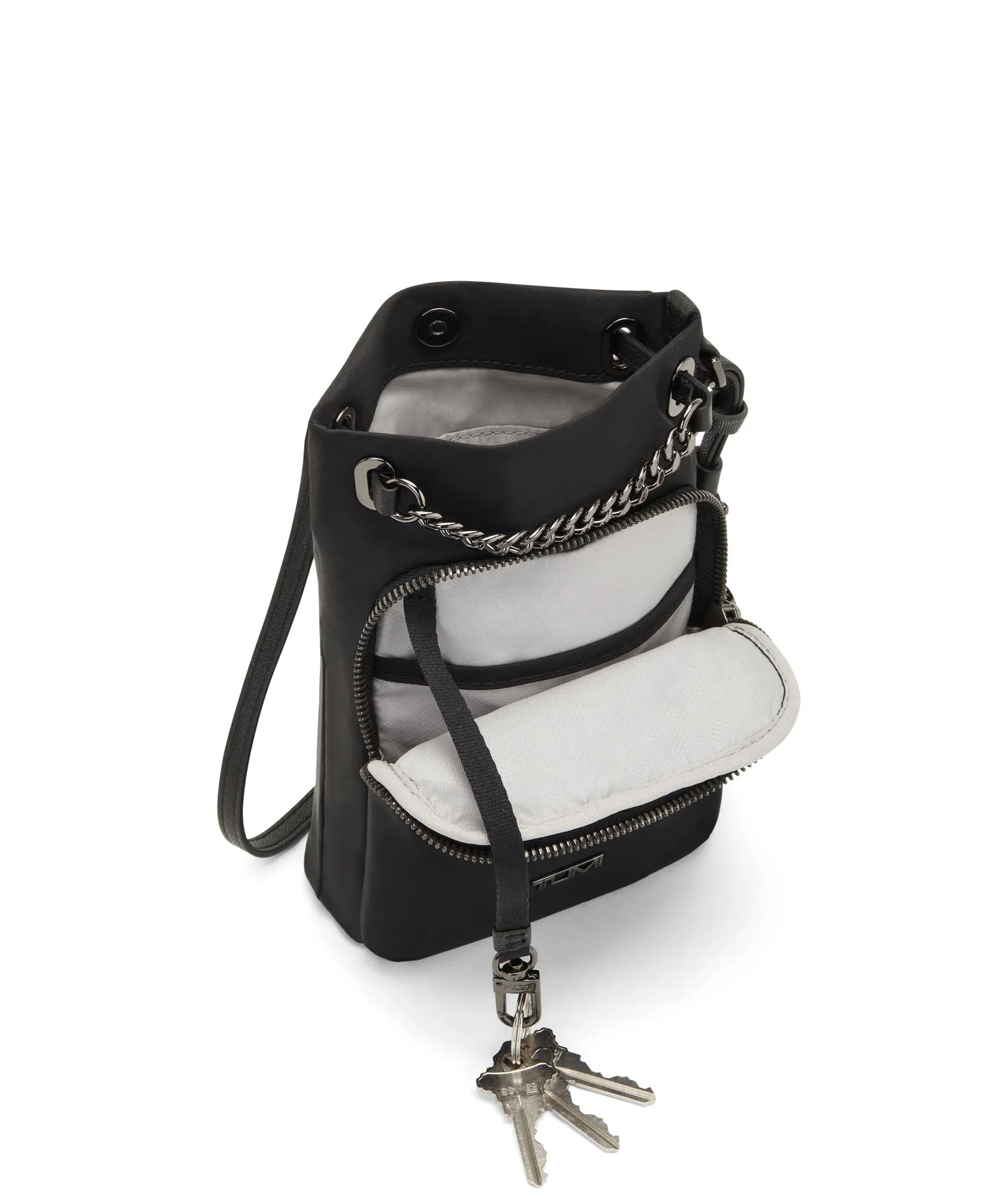 Voyageur Dominica Crossbody - Black/Gunmetal