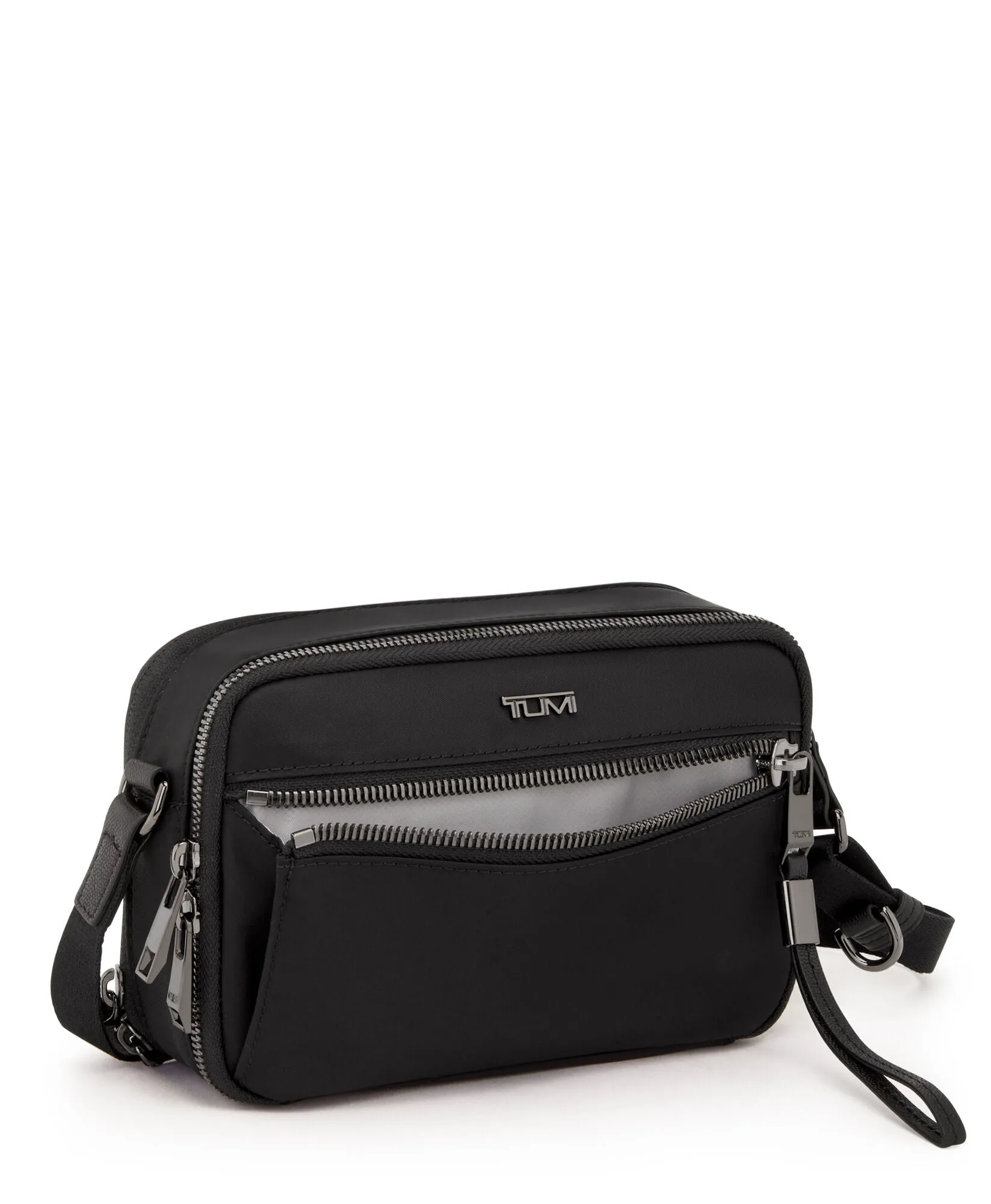Voyageur Langley Crossbody - Black/Gunmetal