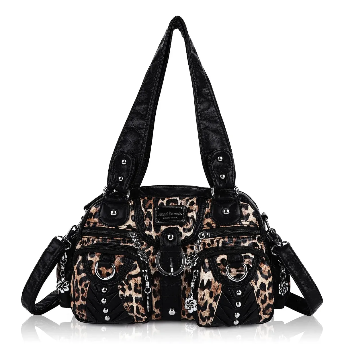Washed Desigher Handbag For Women with Multi pockets